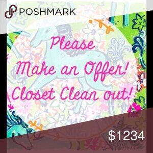 CLOSET CLEAN OUT!!!!!!!!!!!!!! No low-ball offers!